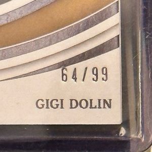 2022 Immaculate Gigi Dolin Standout memorabilia #64/99